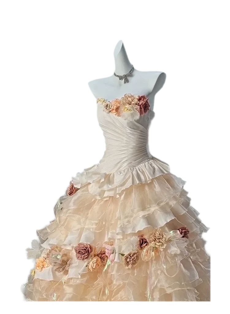 Withered Flower Princess Gown