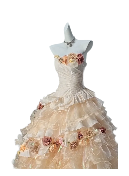 Withered Flower Princess Gown