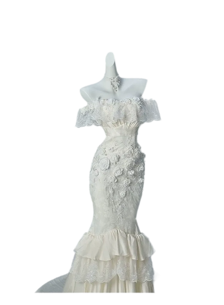 Love Slowly Vintage Gown