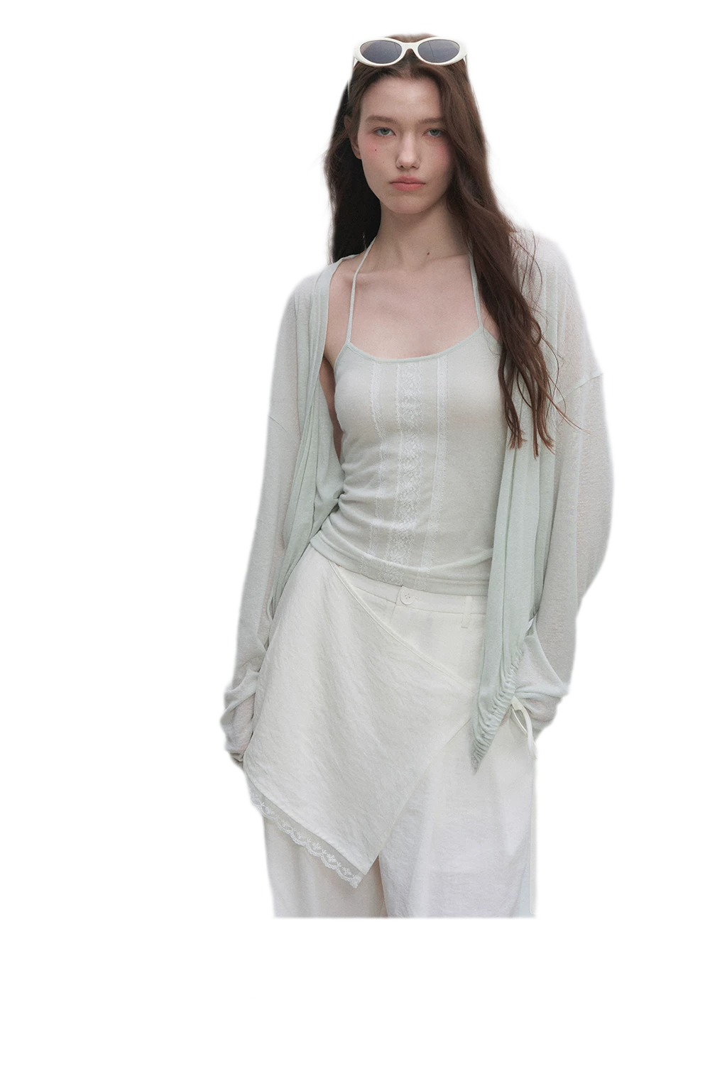 Lyocell Linen Lantern Sleeve Set