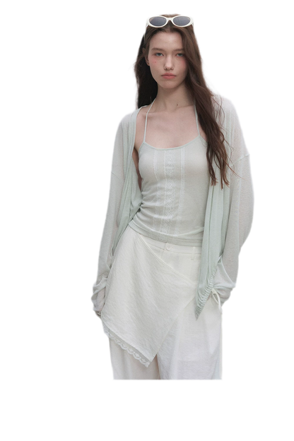 Lyocell Linen Lantern Sleeve Set