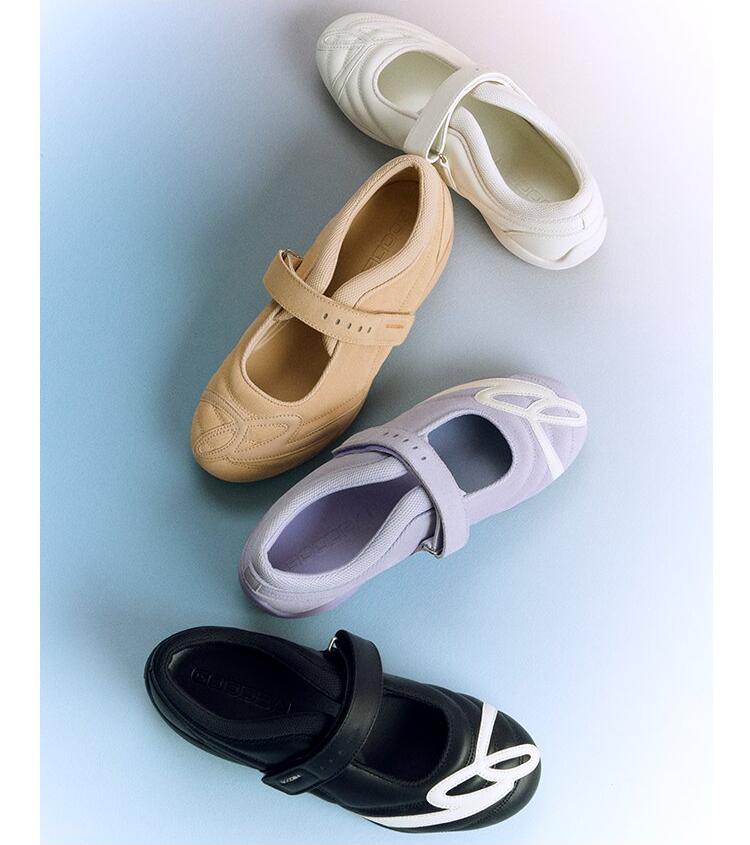Sporty Open Mary Jane Shoes