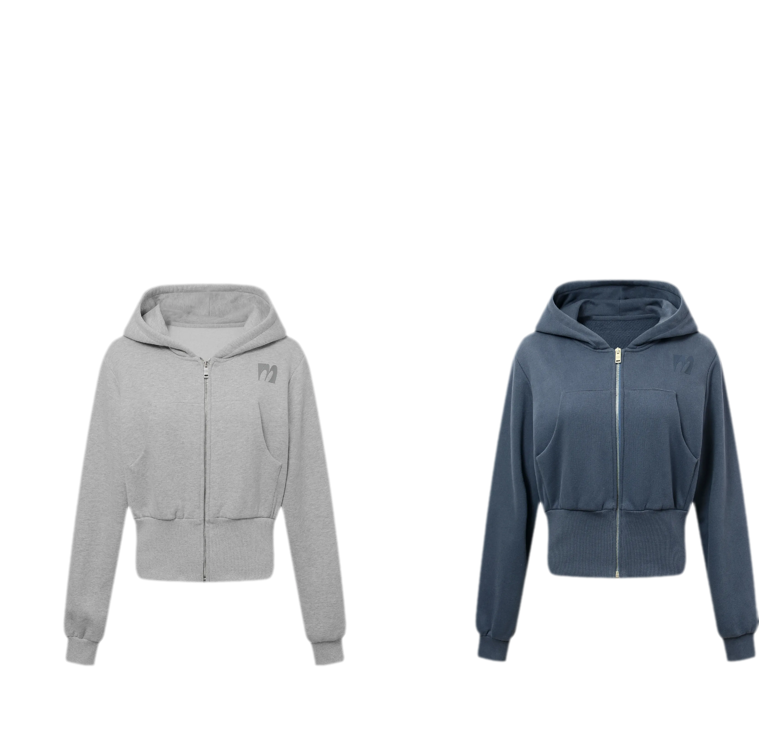 Colorblock Zip Hoodie