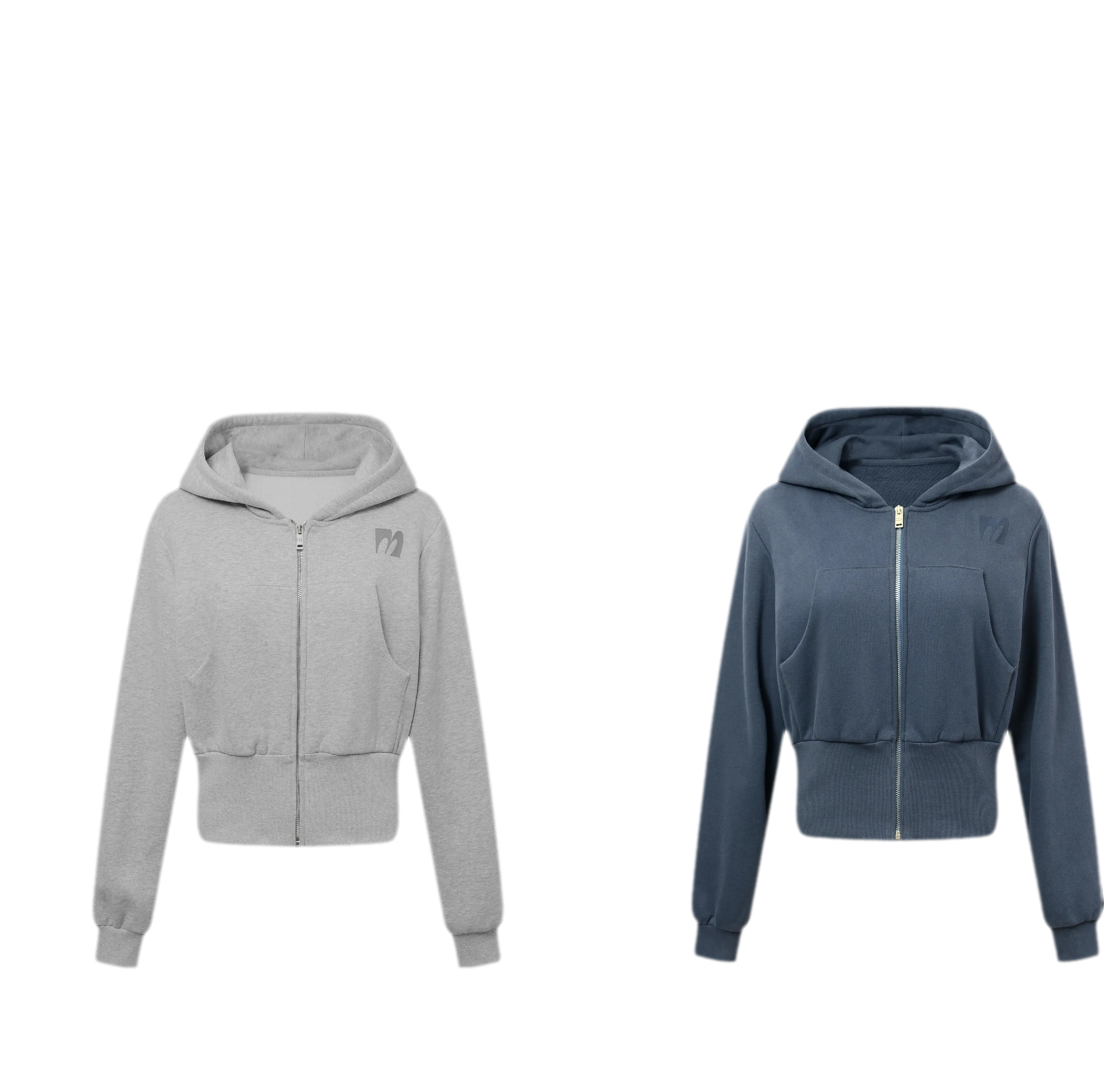 Colorblock Zip Hoodie