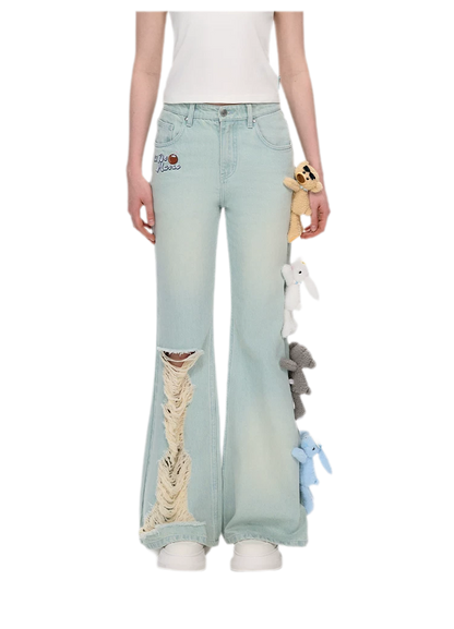 Holiday Plush Denim Jeans