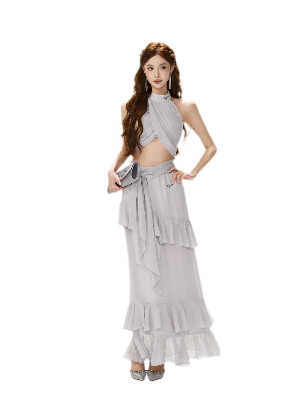 CYNR Ash Grey Halter Set – view 7