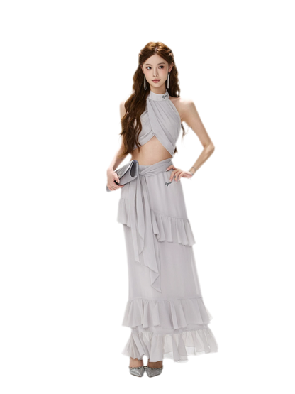 CYNR Ash Grey Halter Set – view 7
