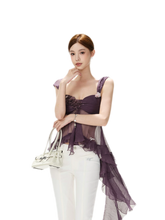 CYNR Misty Chiffon Ruffle Cami – view 7