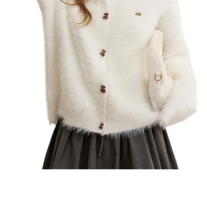 Snow Bear Knit Cardigan