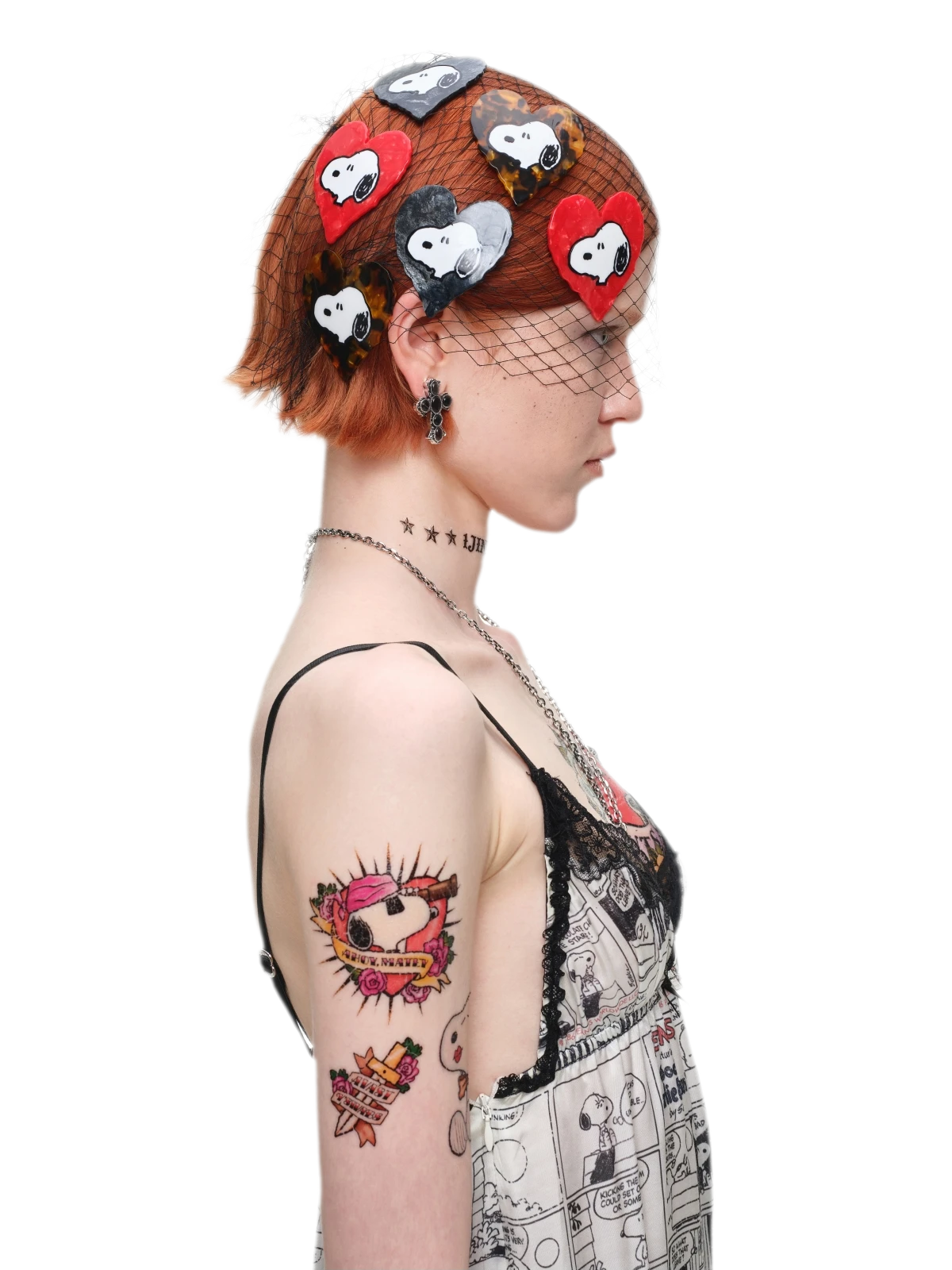 Acetate Snoopy Hair Accessories