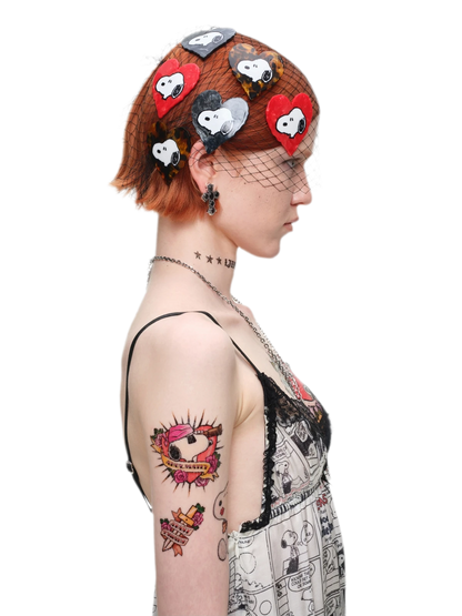 Acetate Snoopy Hair Accessories