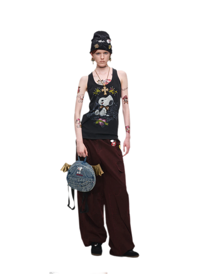 Washed Cargo Pants
