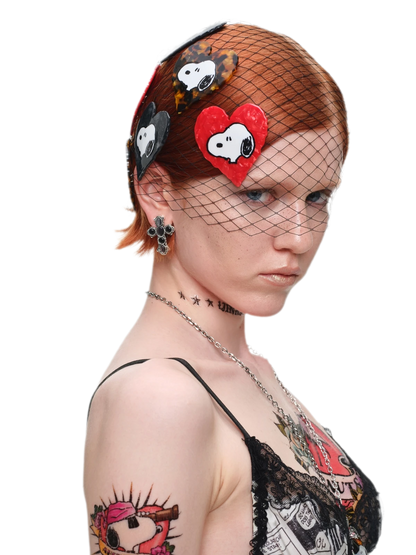 Acetate Snoopy Hair Accessories