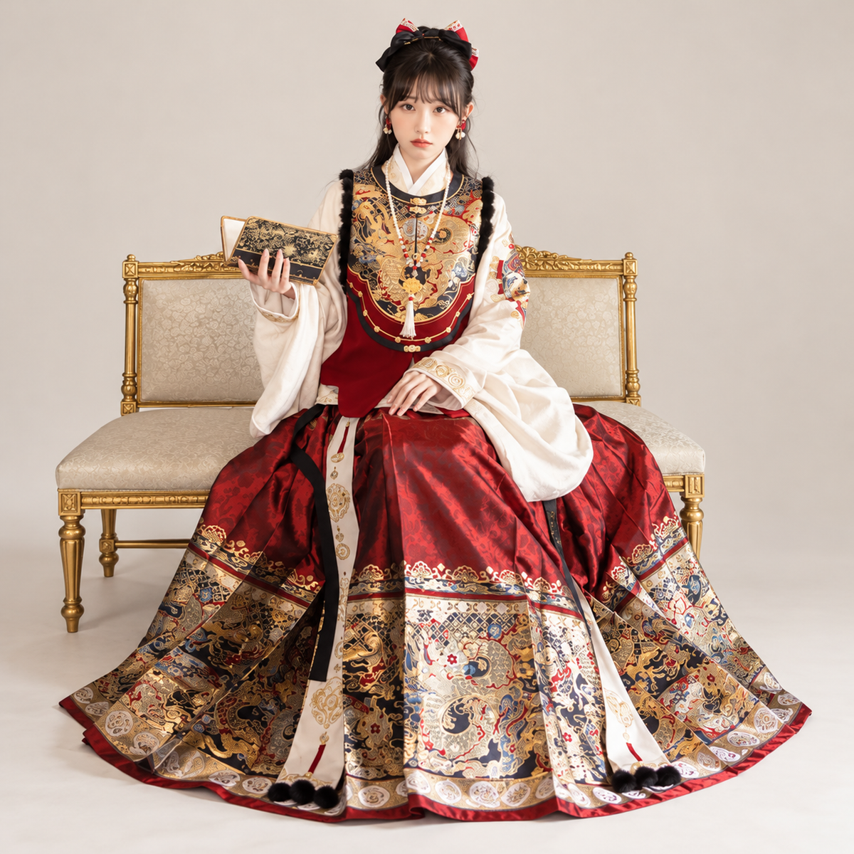 瑞龙启岁 Auspicious Dragon New Year Jacquard