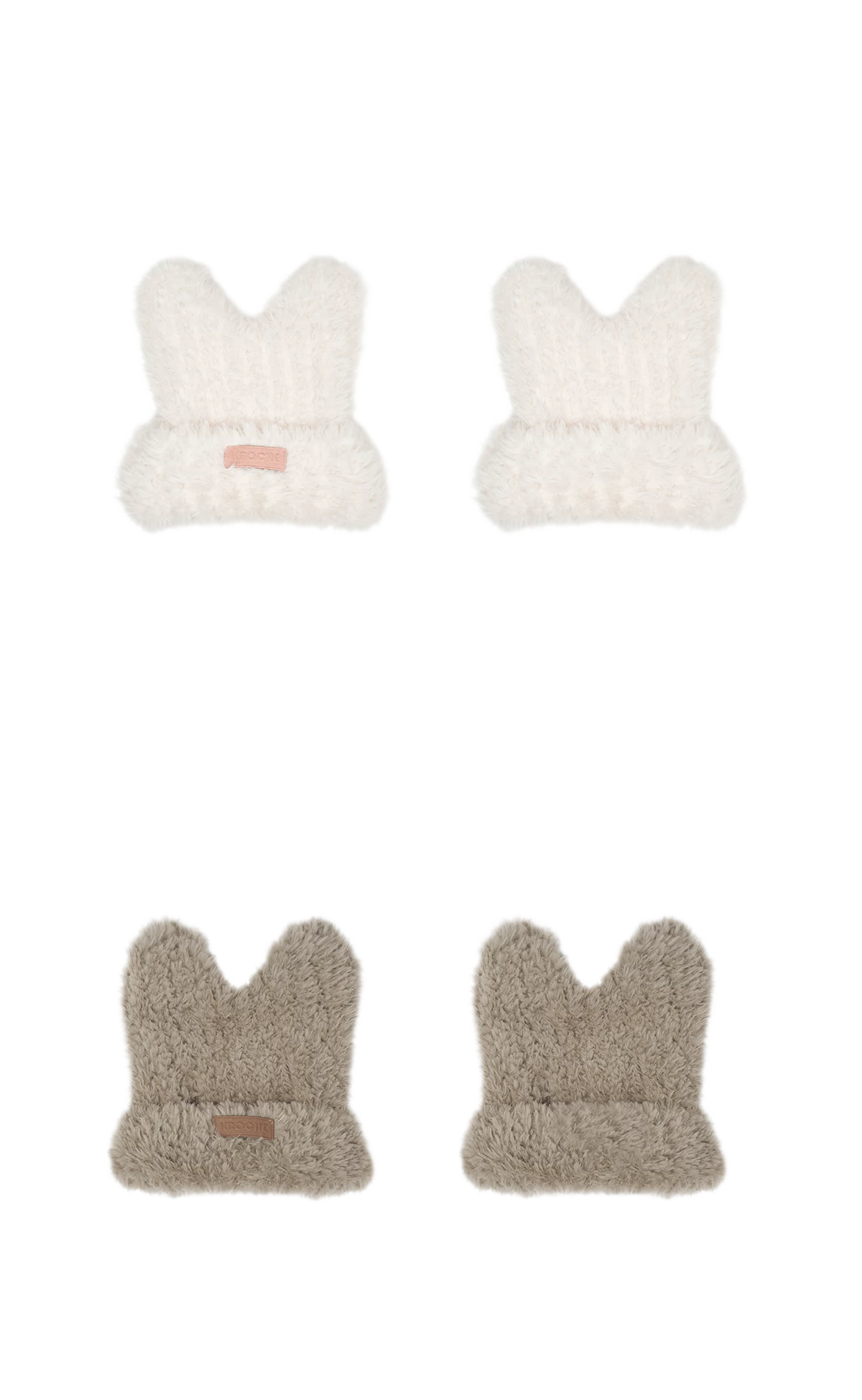 Rabbit Ear Plush Hat
