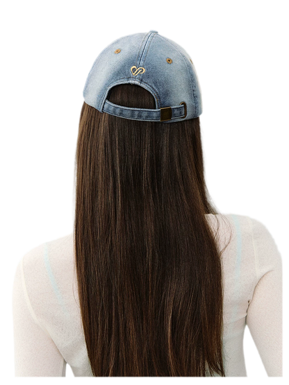 Vintage Washed Denim Cap
