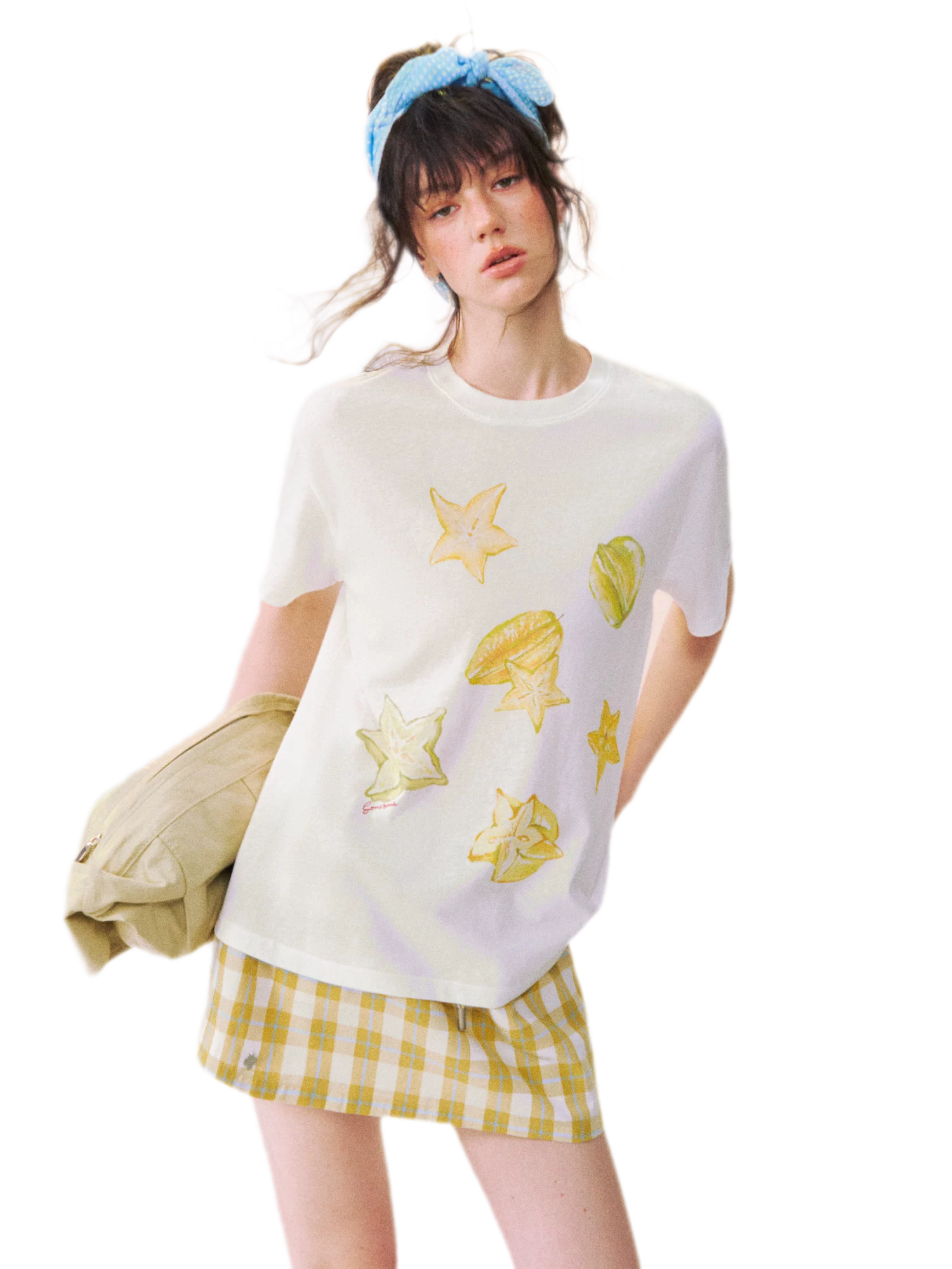 Starfruit Print T-Shirt
