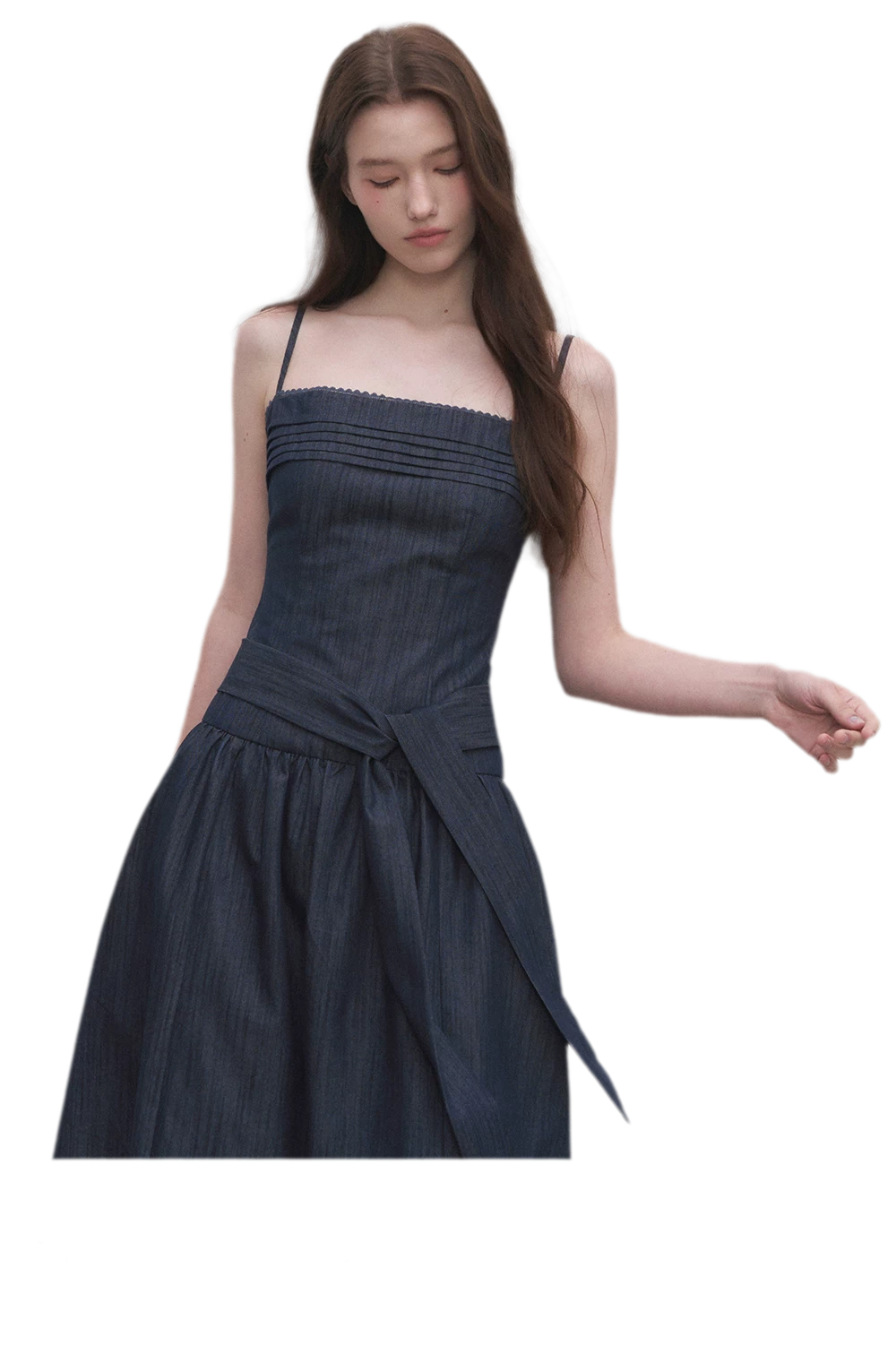 Tie Waist A-Line Dress