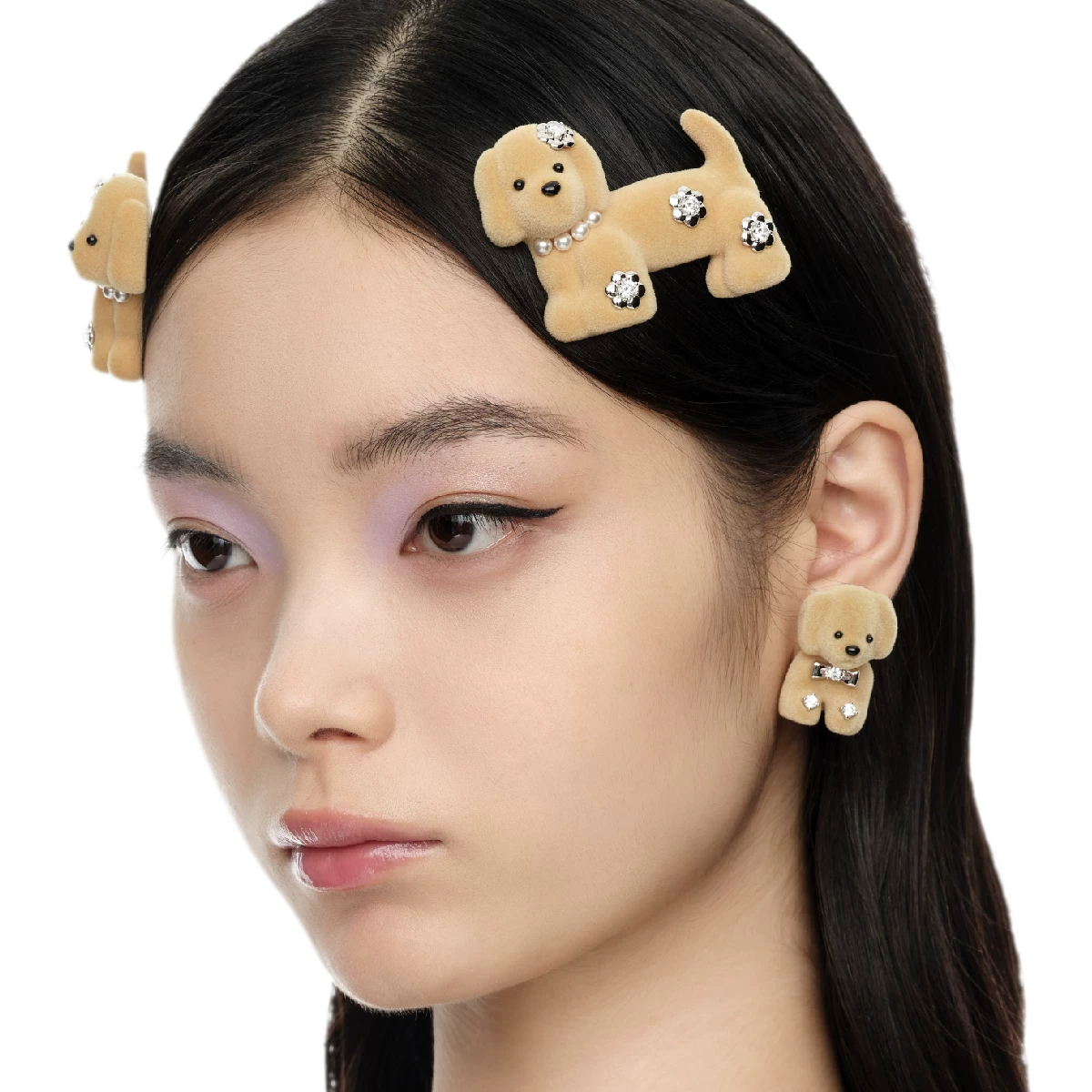 Plush Animal Hair Clip
