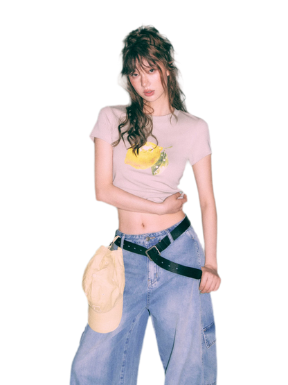 Summer Lemon Graphic Tee