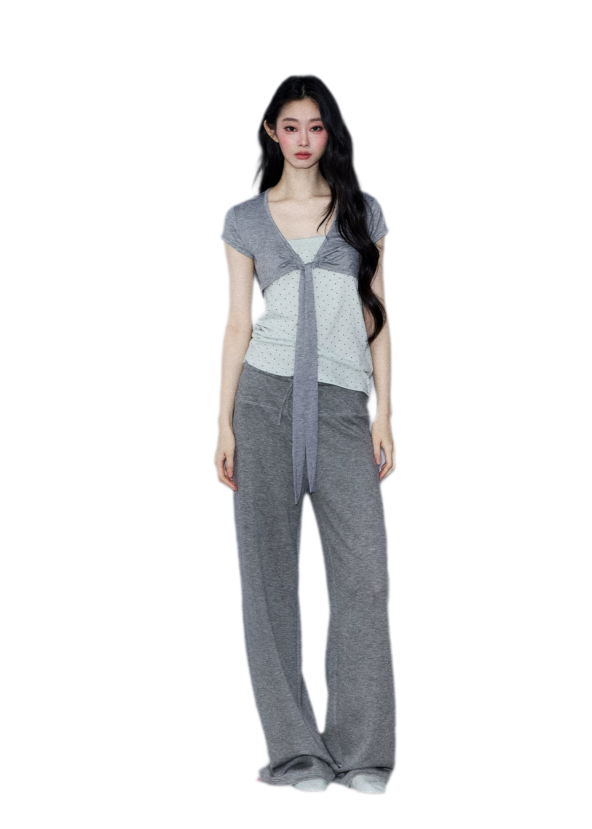 Polka Dot Knit Set