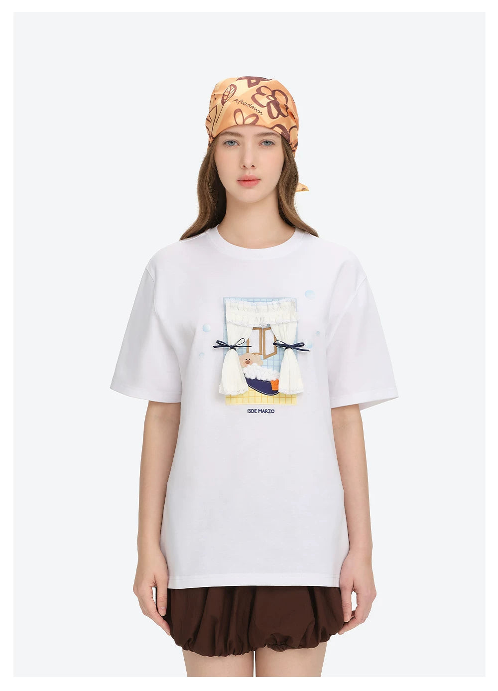 Bear Appliqué T-shirt