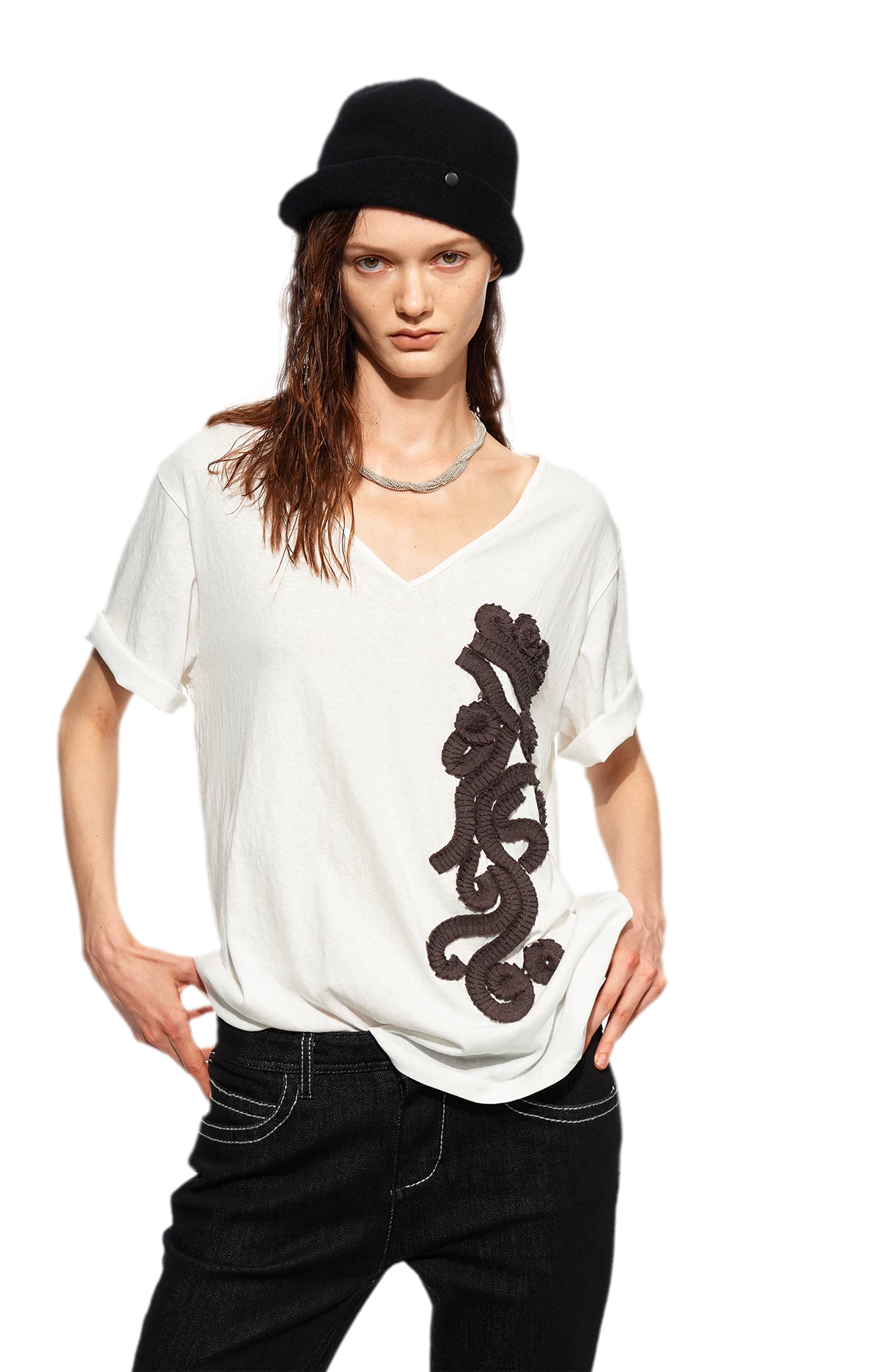 Vintage V-Neck T-Shirt