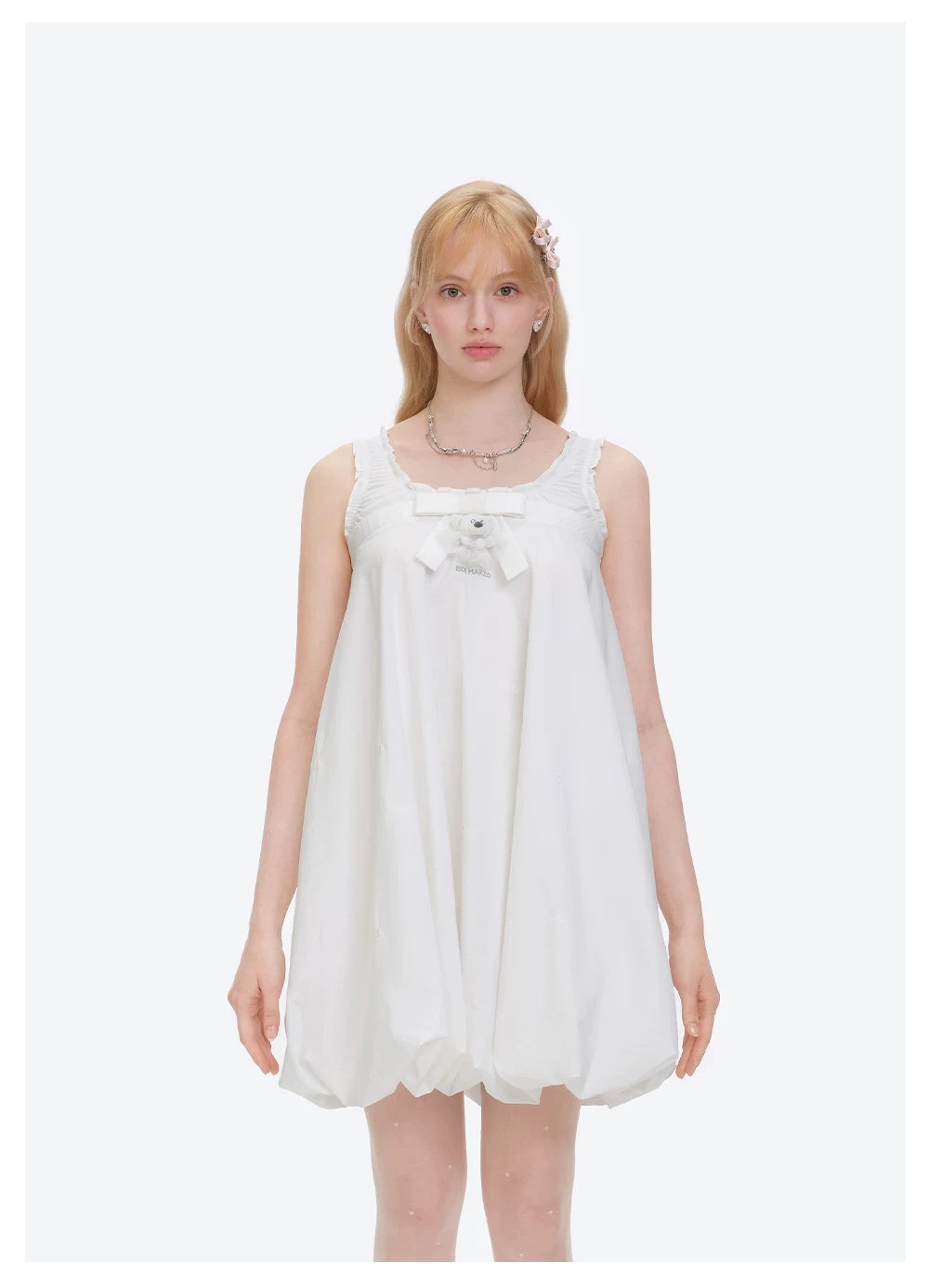 White Bubble Dress