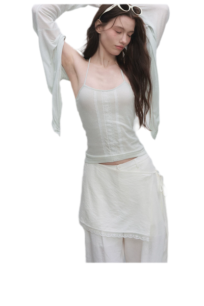 Lyocell Linen Lantern Sleeve Set