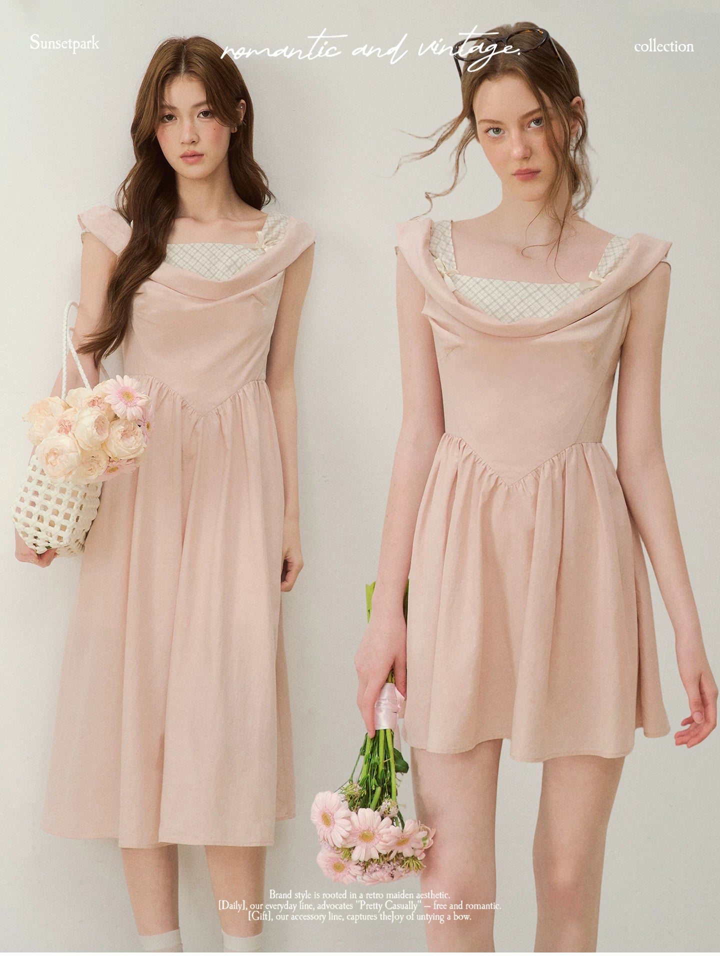 Lyocell Check Dress