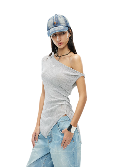 Venus Asymmetrical Knot Tee