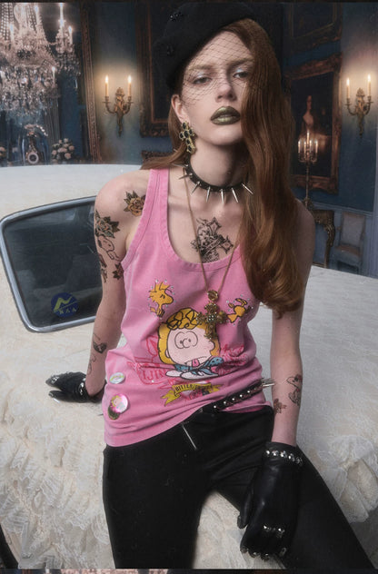 Vintage Graphic Tank Top