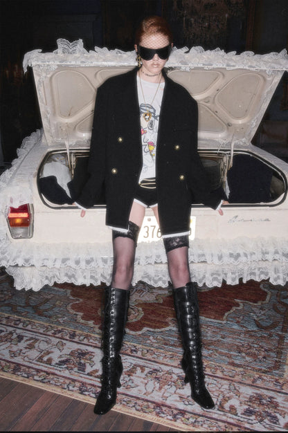 Oversized Faux Layer Blazer