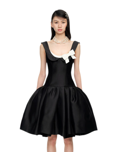 Summer Dress with Bow Detail
