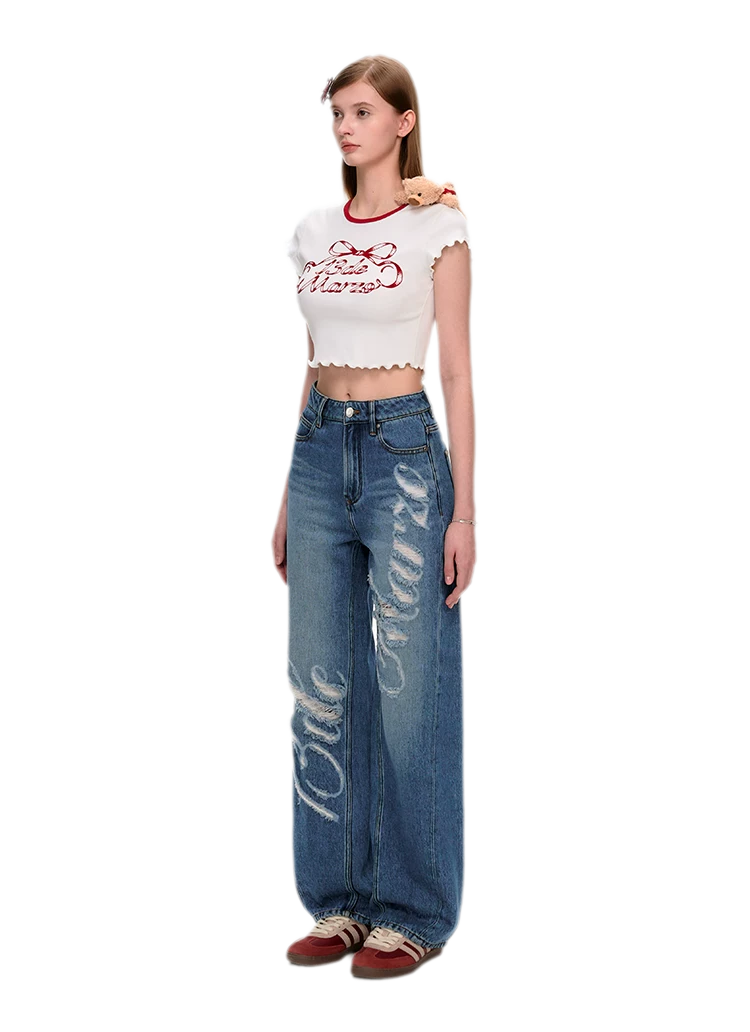 Distressed Jeans