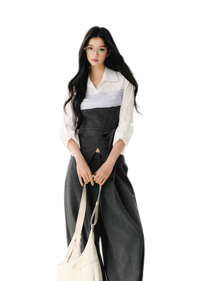 Minimal High Waist Trousers