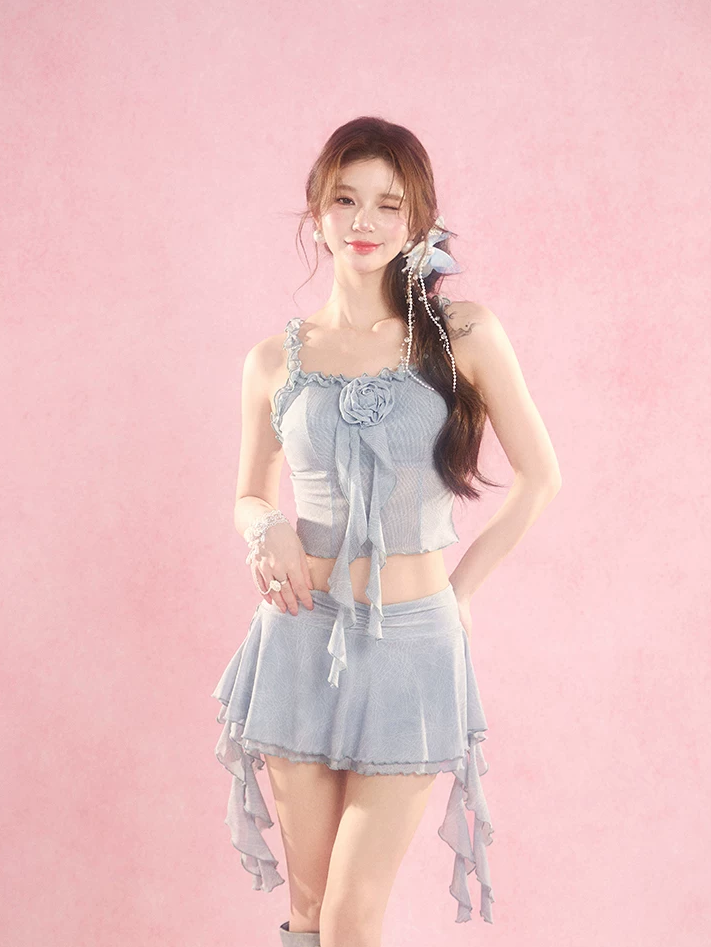 Baby Blue Swim Set