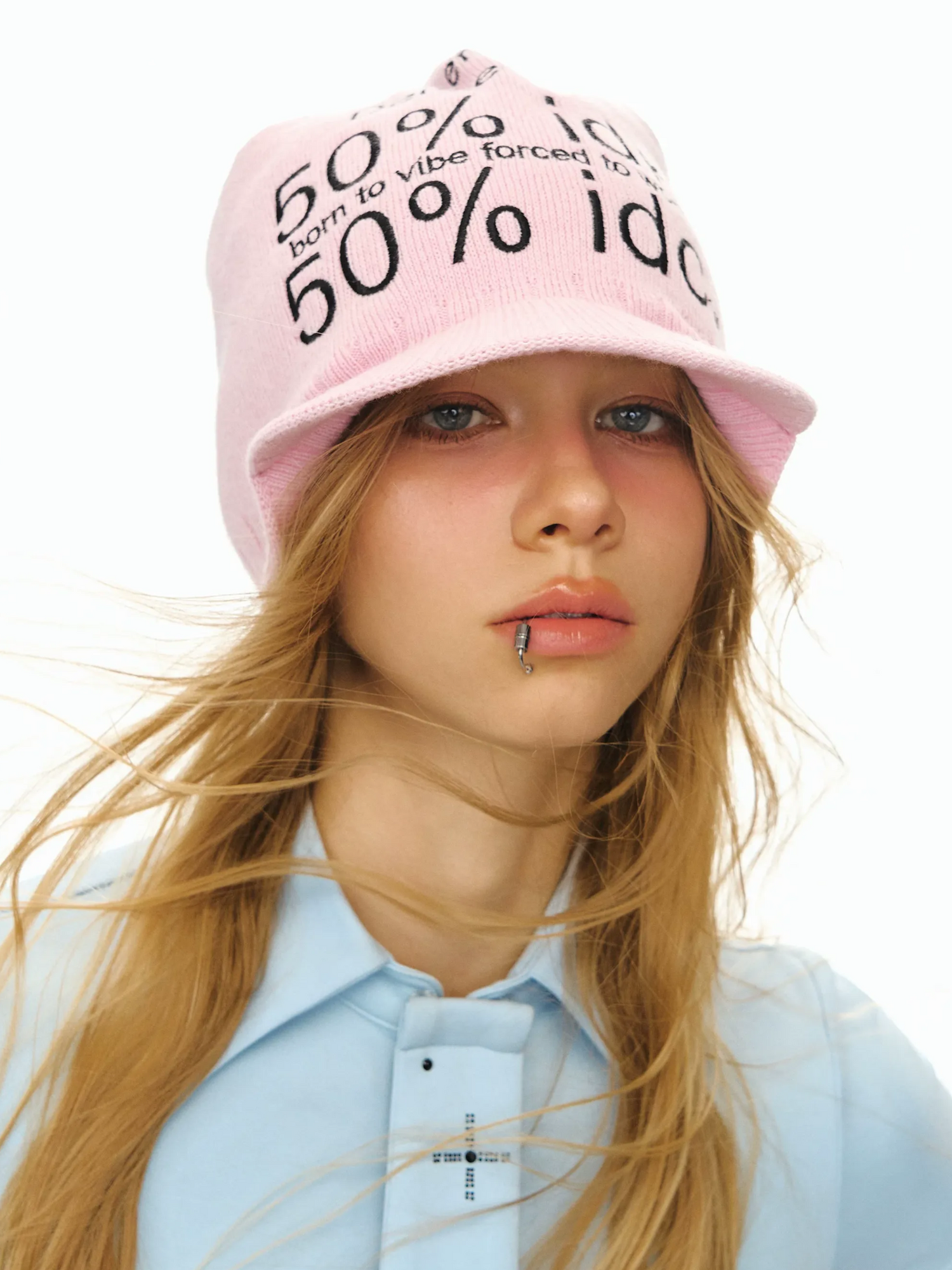 Emoticon Wool Knit Hat