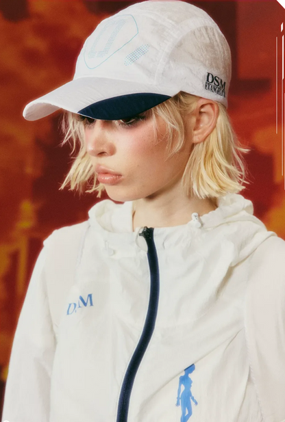 Screen-Printed Contrast Brim Cap