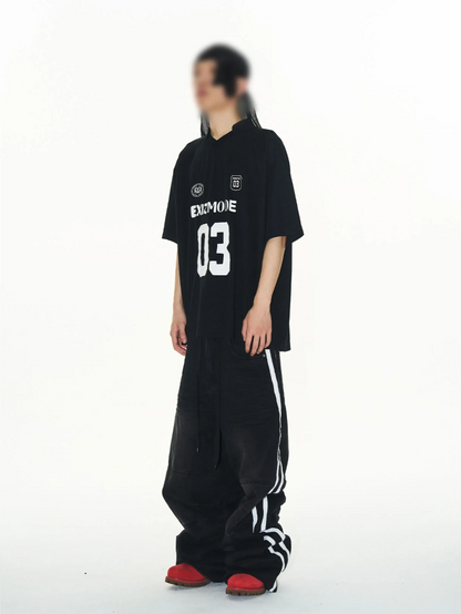 Vintage Striped Oversized T-Shirt