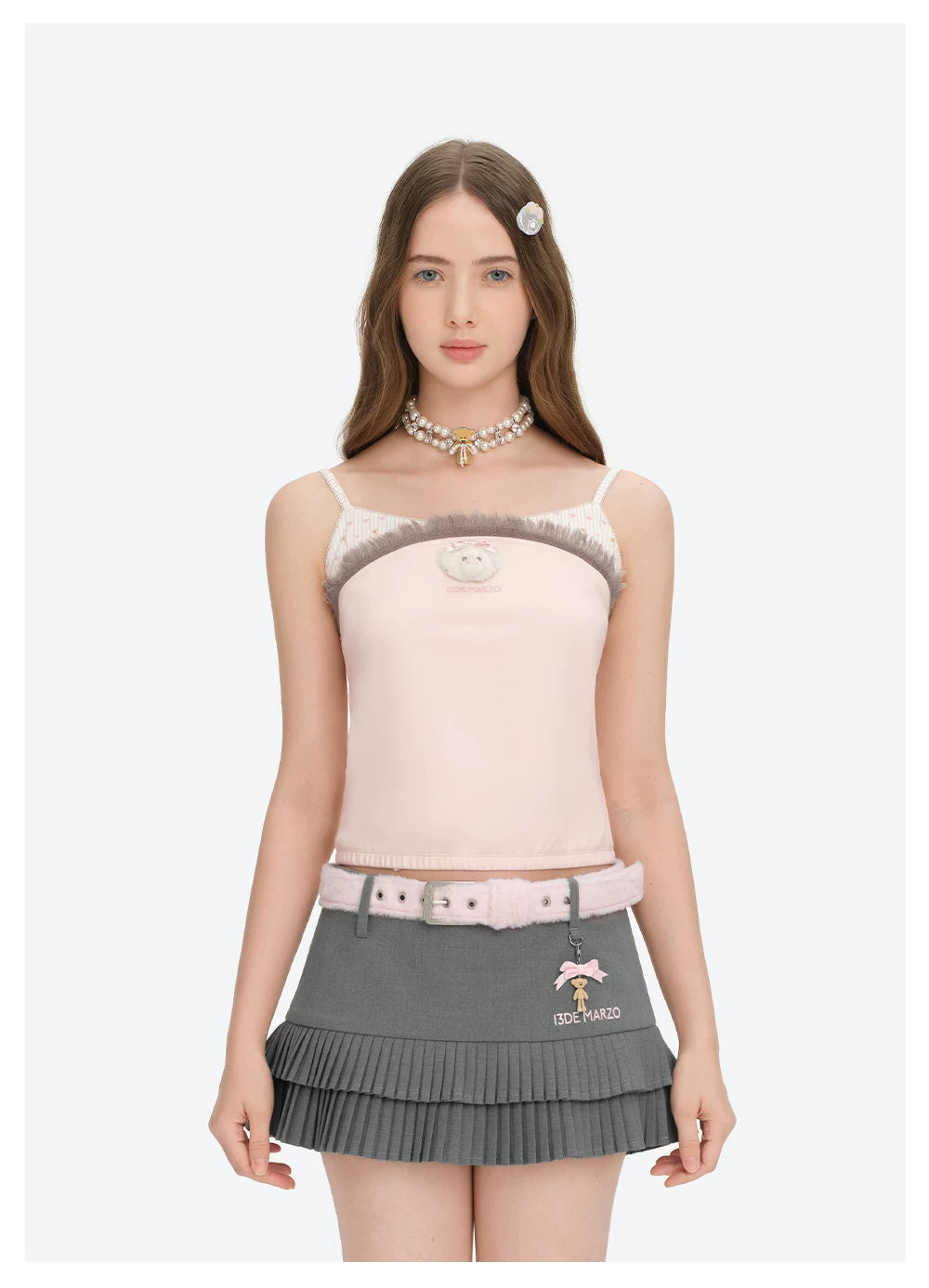 Two-Layer Tassel Camisole Vest