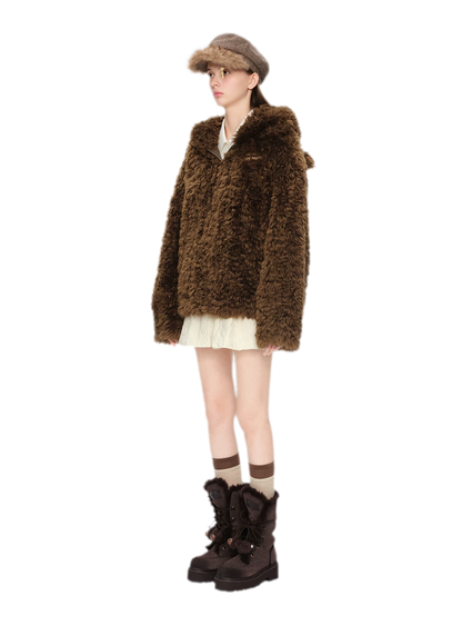 Plush Cuff Chunky Mid-Calf Boots