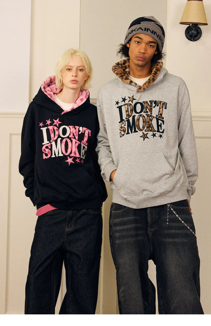 Fleece Faux-Fur Appliqué Hoodie