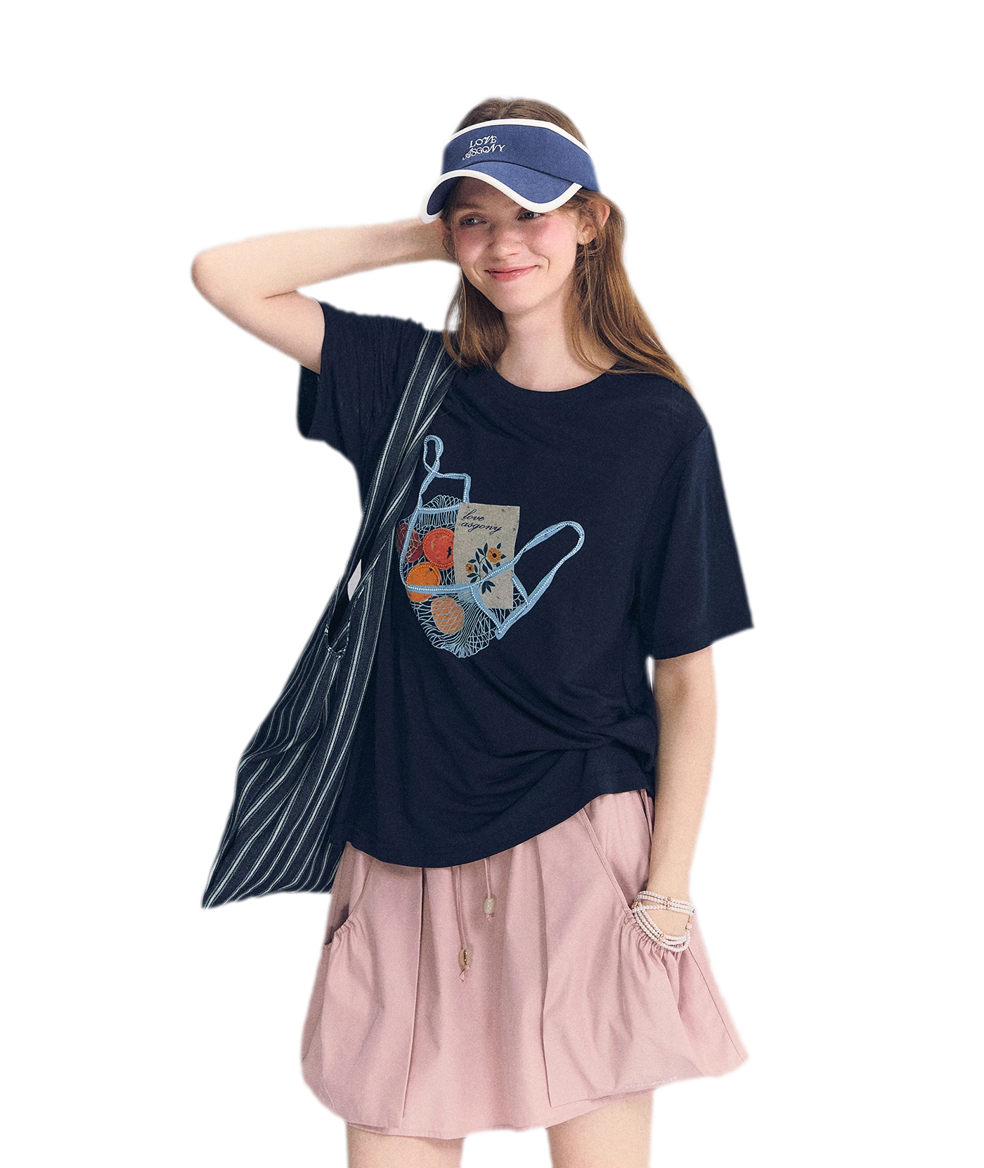 Fruit Embroidery Tee