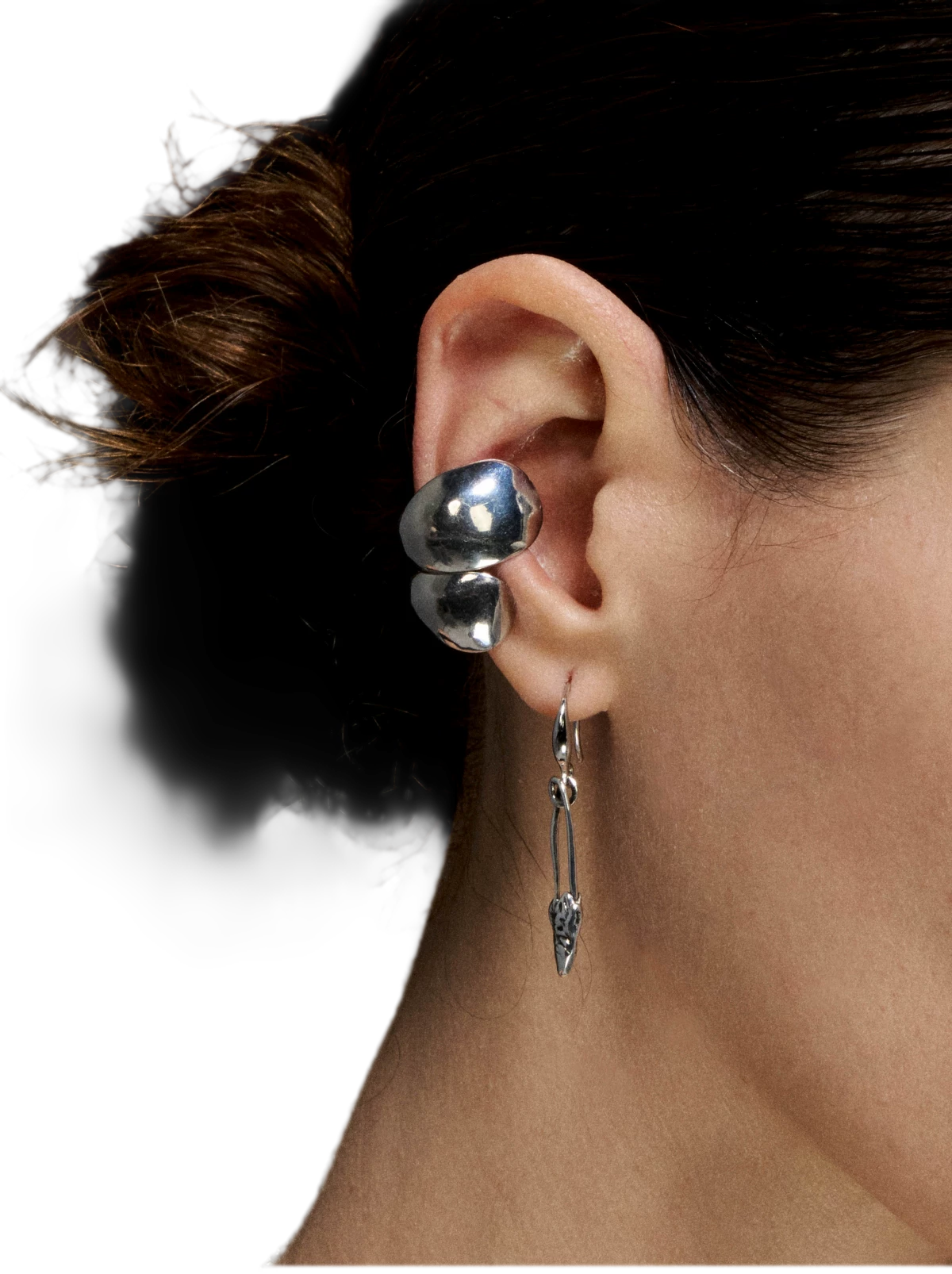 Original Design Heart Metal Ear Cuff