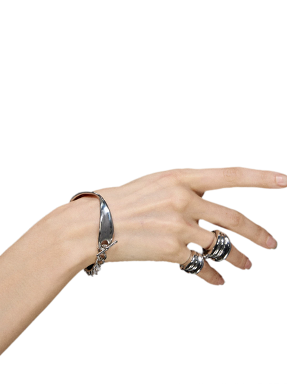 Mobius Line Asymmetric Bracelet