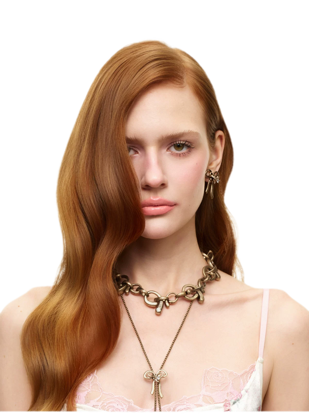 Vintage Bow Choker Necklace