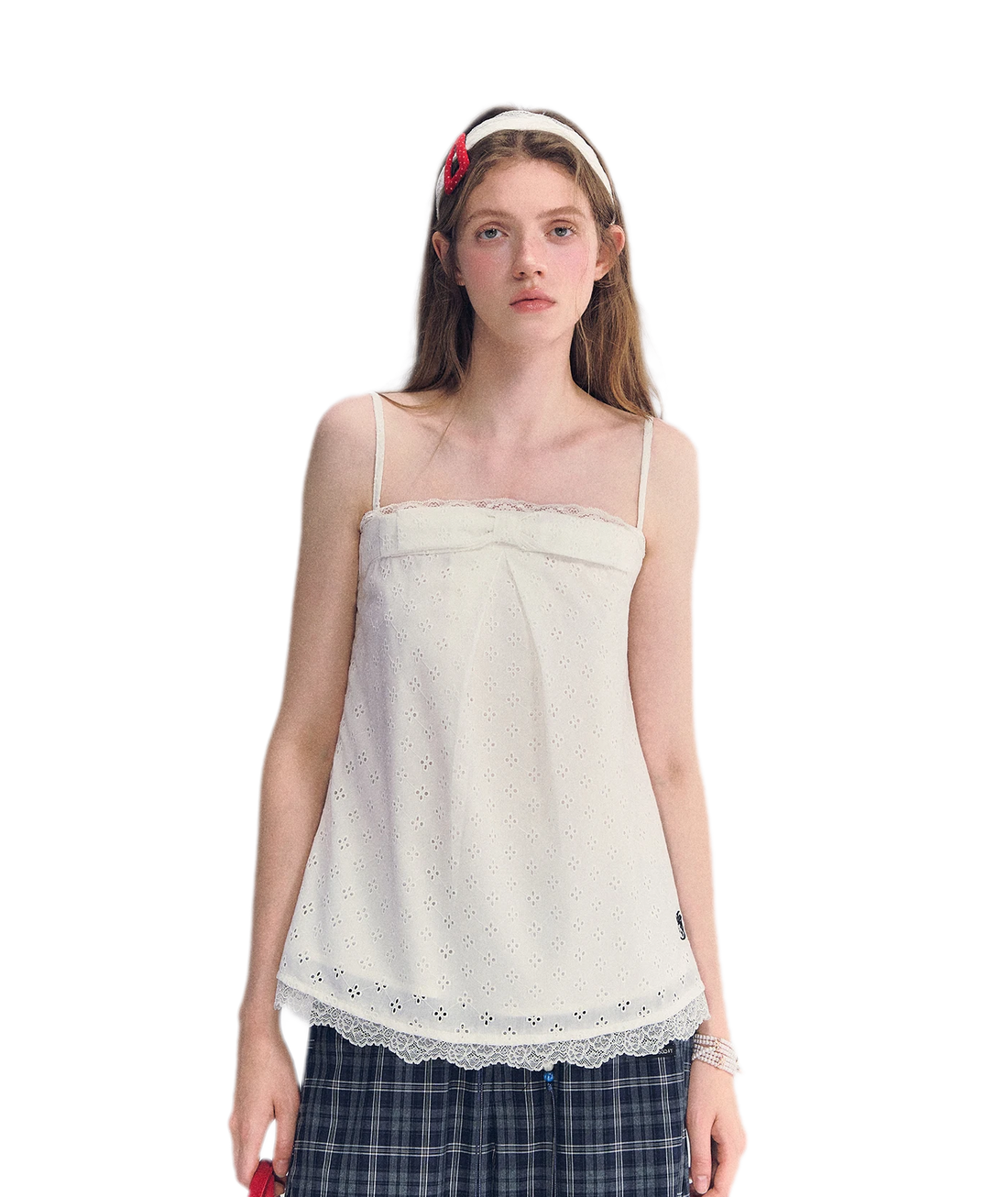 Lace Trim Cami Top