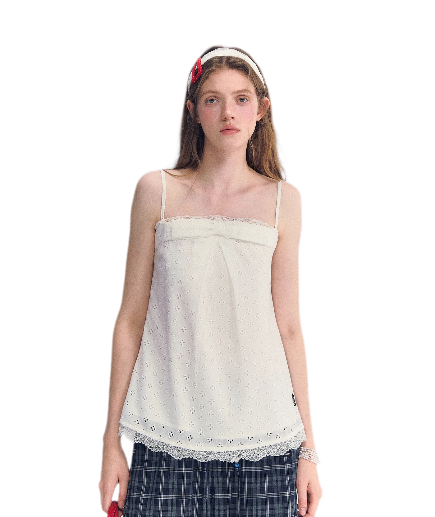 Lace Trim Cami Top