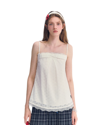 Lace Trim Cami Top